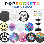 Picture of PopSockets Classic Bundle w/ 72 Pieces Popsockets and Free Dual Tier Spinner Display